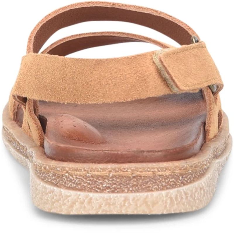 Born Women's Cadyn Sandals - Camel Suede (Tan)