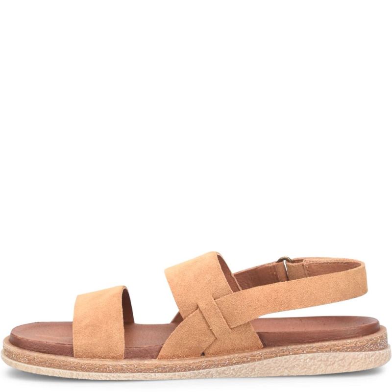 Born Women's Cadyn Sandals - Camel Suede (Tan)