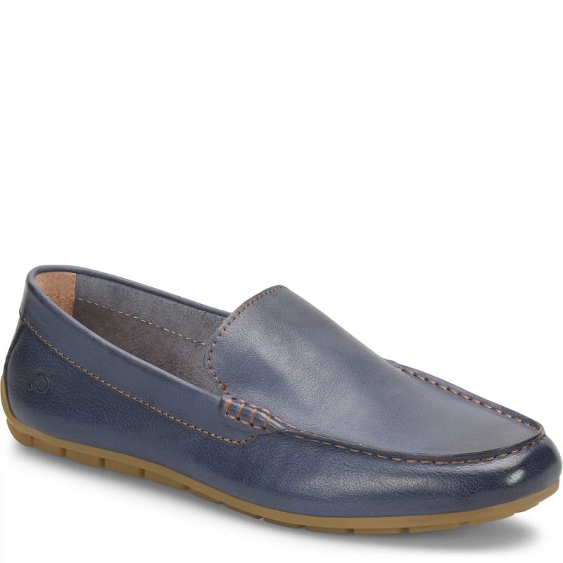 Born Men's Allan Slip-Ons & Lace-Ups - Navy Cozumer (Blue)