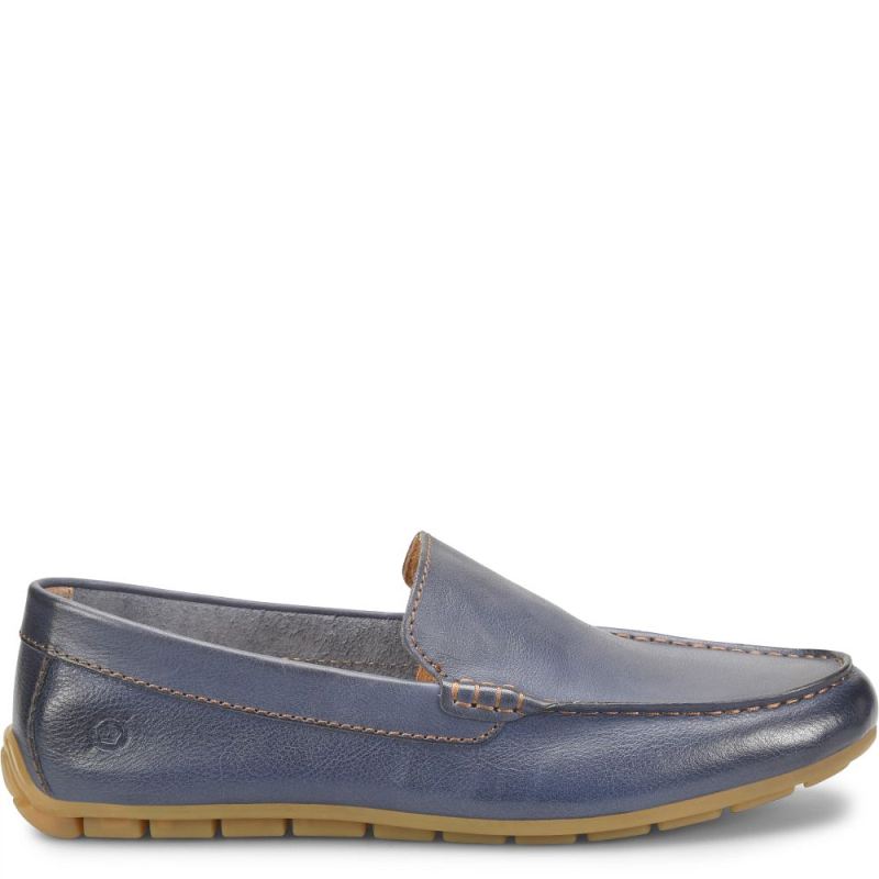 Born Men's Allan Slip-Ons & Lace-Ups - Navy Cozumer (Blue)