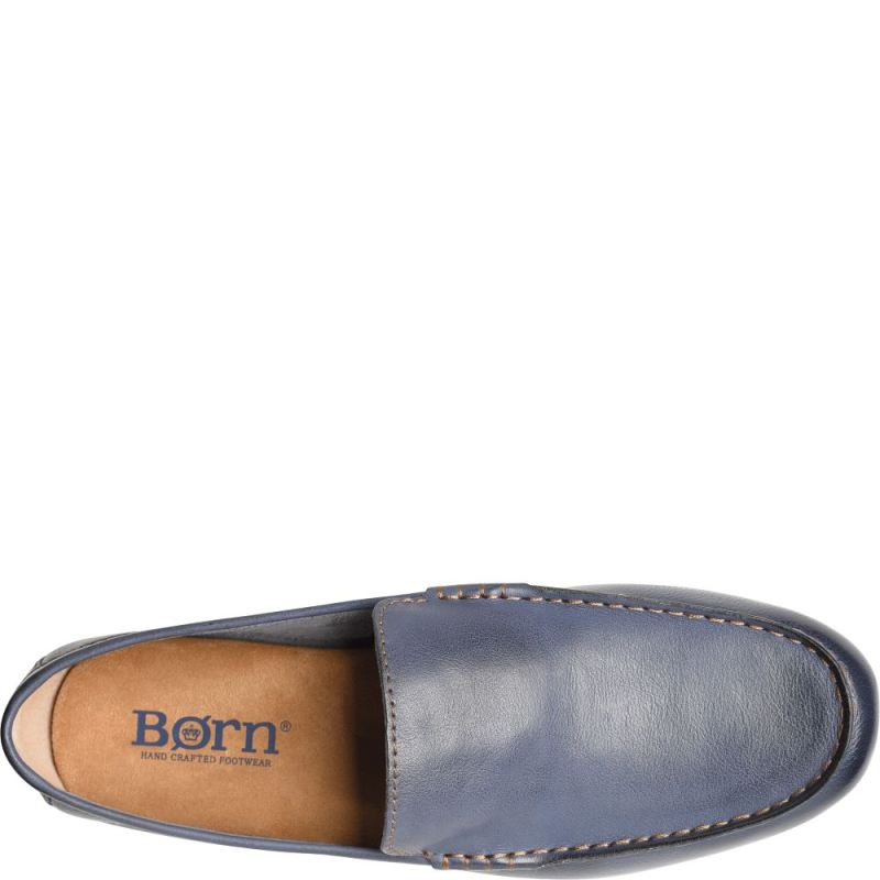 Born Men's Allan Slip-Ons & Lace-Ups - Navy Cozumer (Blue)