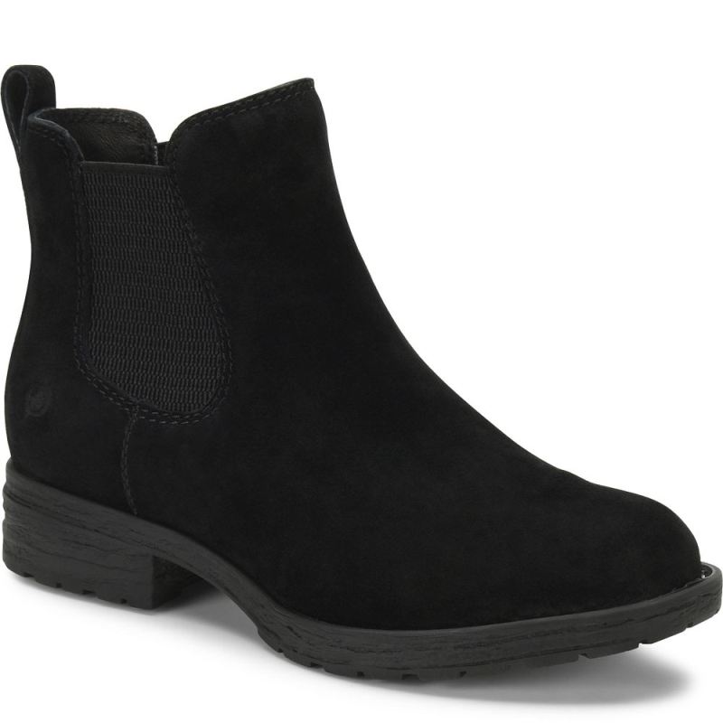 Born Women's Cove Boots - Black Suede (Black)