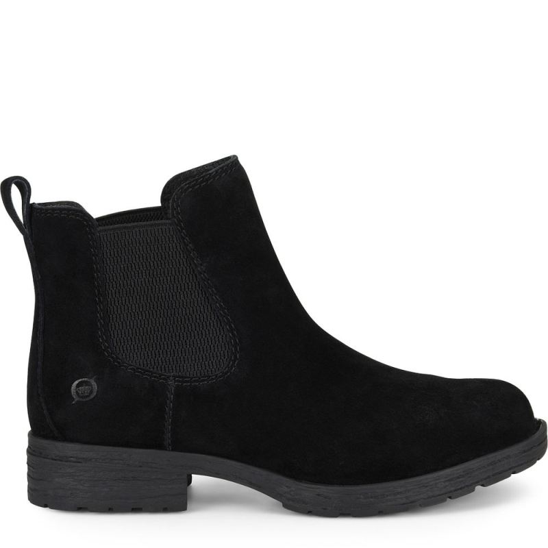 Born Women's Cove Boots - Black Suede (Black)