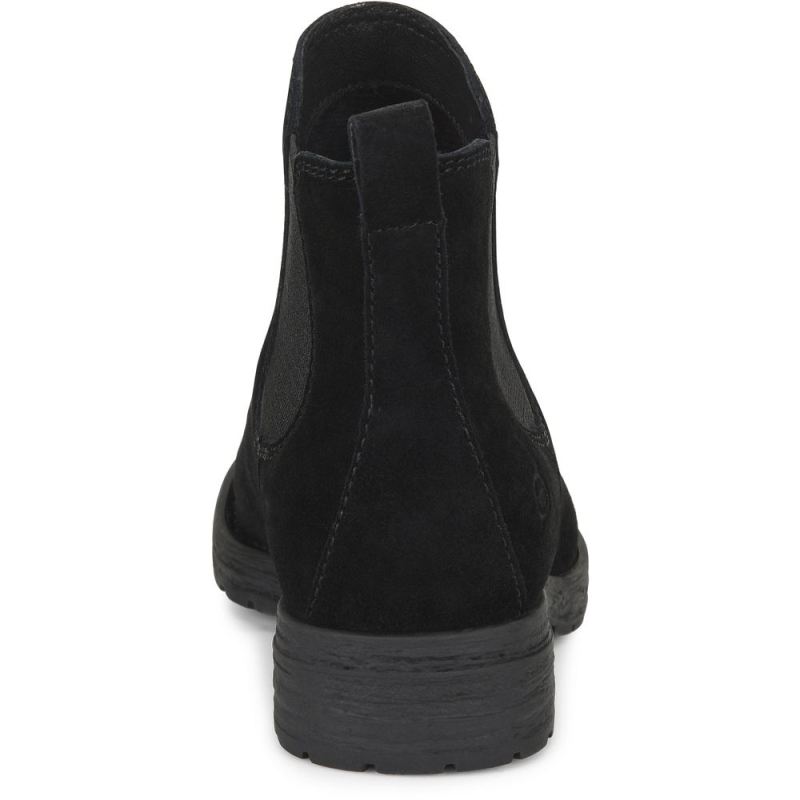 Born Women's Cove Boots - Black Suede (Black)