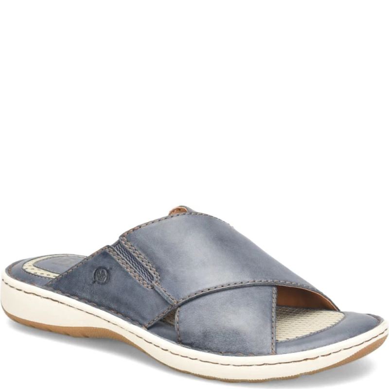 Born Men's Marco Sandals - Navy Universe (Blue)