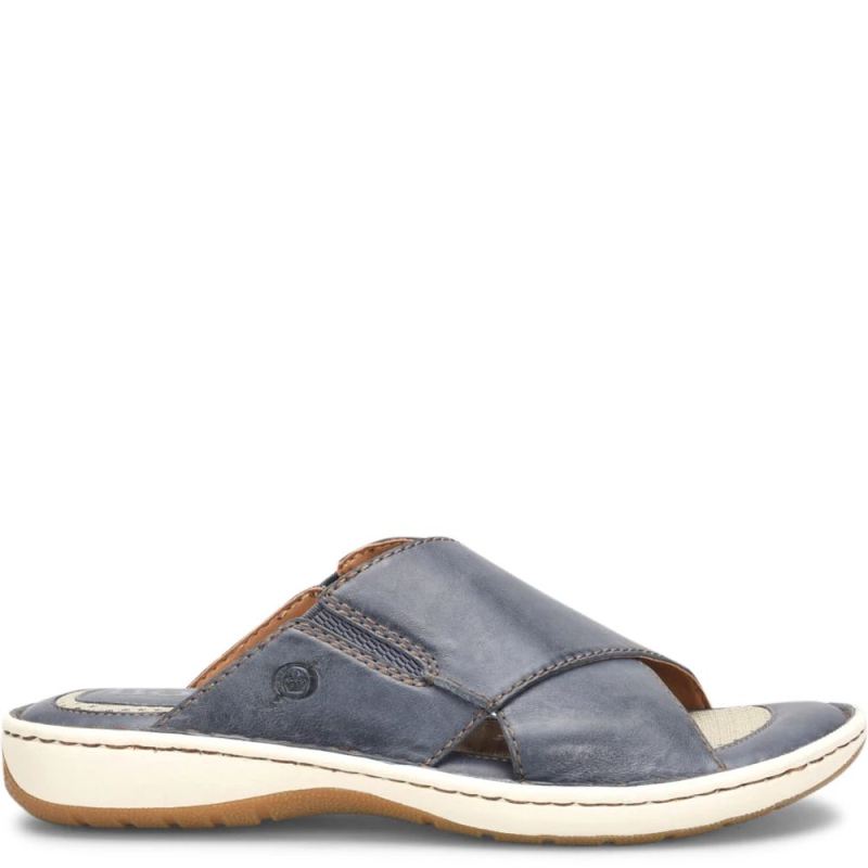 Born Men's Marco Sandals - Navy Universe (Blue)