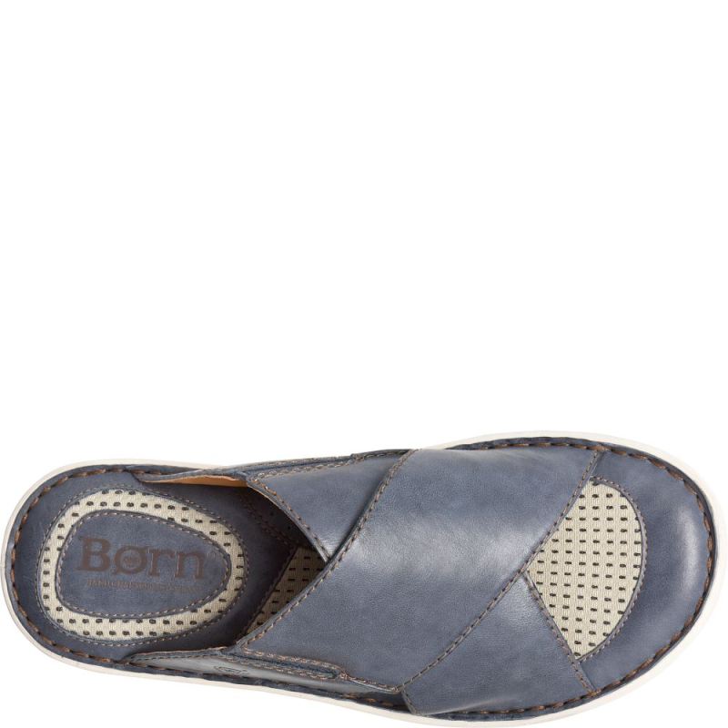 Born Men's Marco Sandals - Navy Universe (Blue)