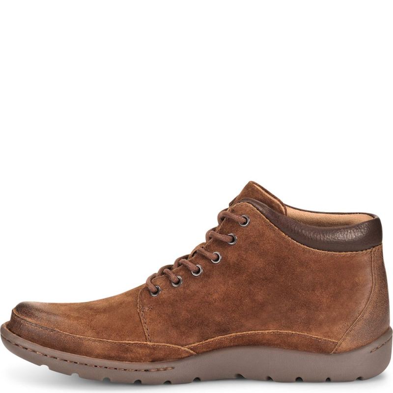 Born Men's Nigel Boots - Rust Tobacco Distressed (Brown)