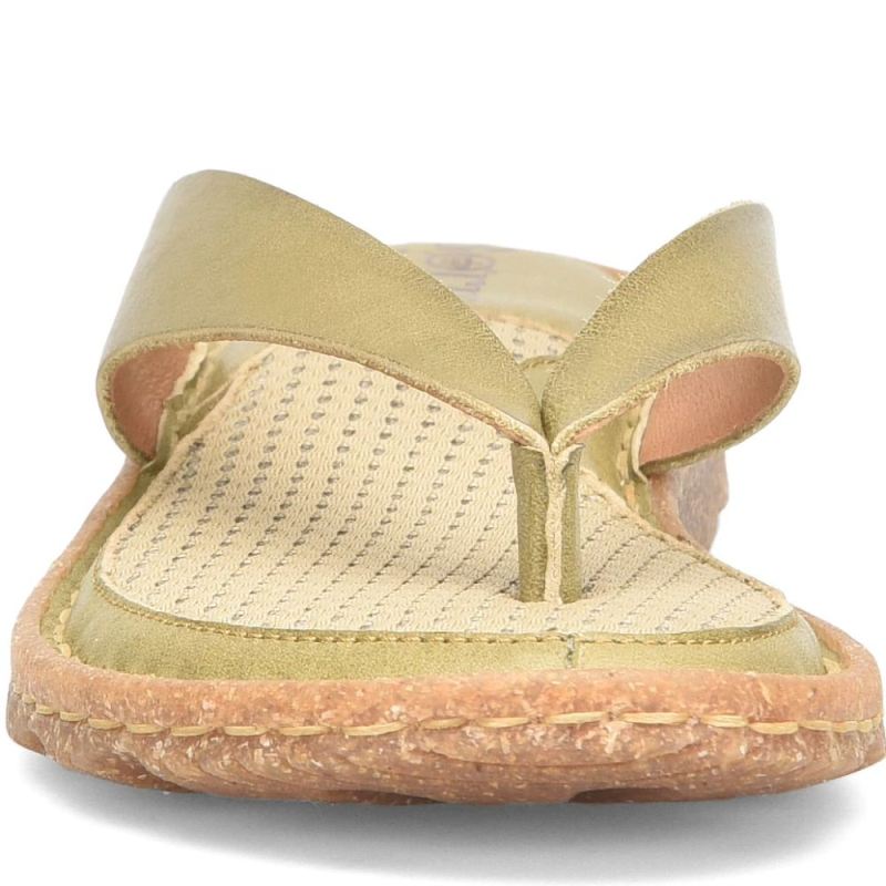 Born Women's Bora Basic Sandals - Olive (Green)