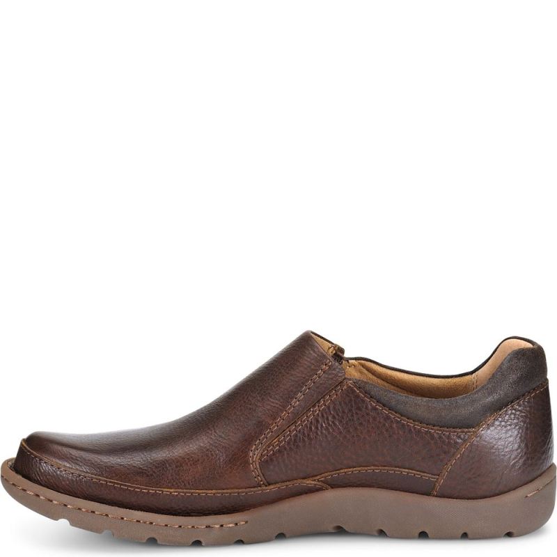 Born Men's Nigel Slip On Slip-Ons & Lace-Ups - Dark Brown (Brown