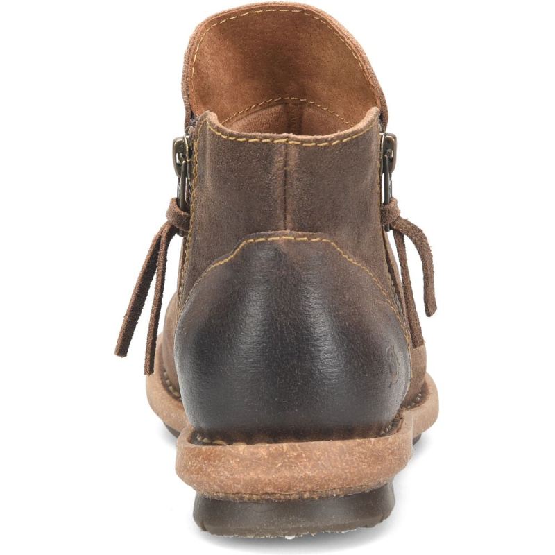 Born Women's Thia Boots - Taupe Avola Distressed (Tan)