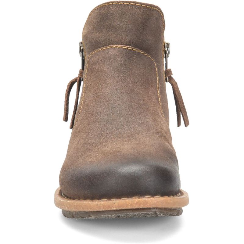 Born Women's Thia Boots - Taupe Avola Distressed (Tan)