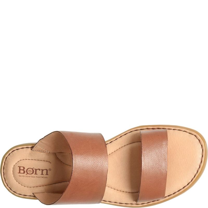 Born Women's Inslo Sandals - Cuoio Brown (Brown)