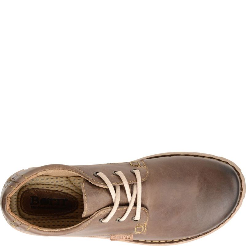 Born Men's Soledad Slip-Ons & Lace-Ups - Dark Sunset (Brown)