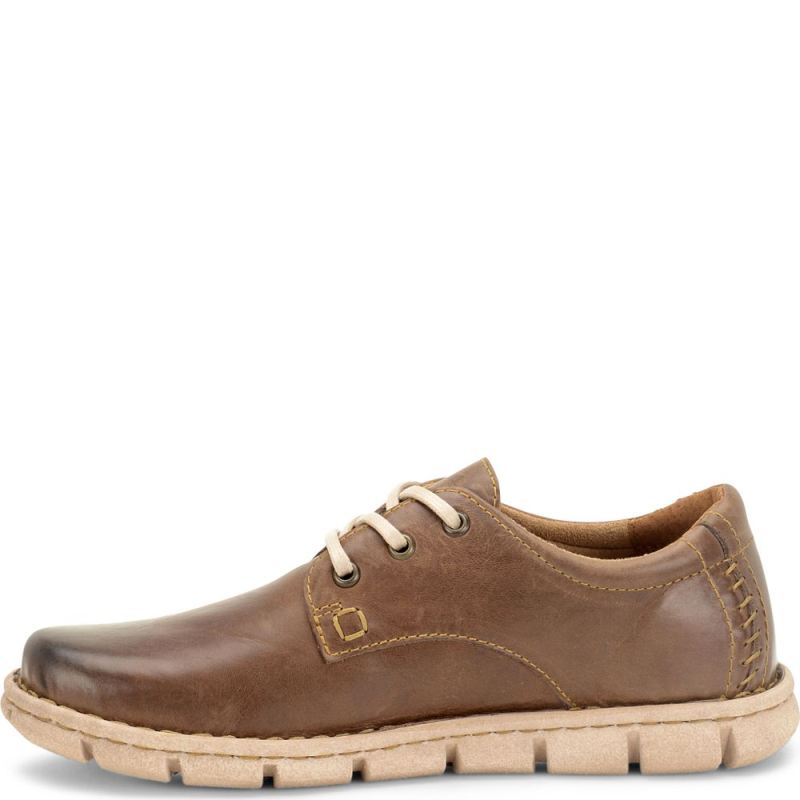 Born Men's Soledad Slip-Ons & Lace-Ups - Dark Sunset (Brown)