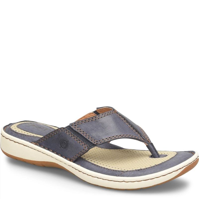 Born Men's Corvo Sandals - Navy Universe (Blue)