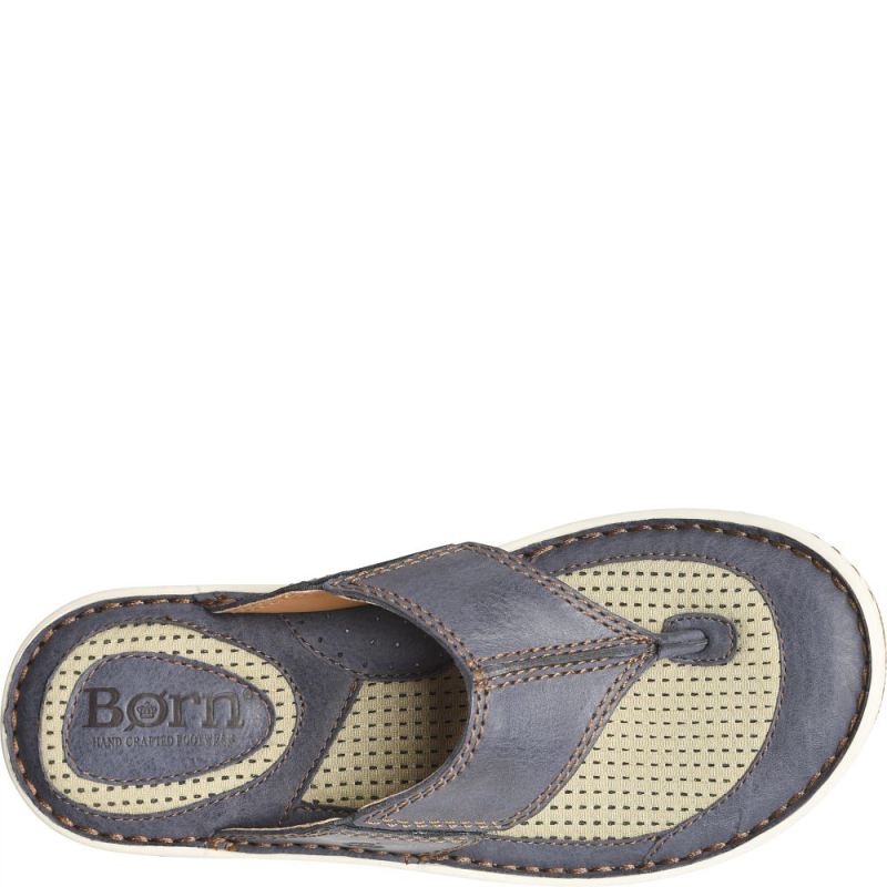 Born Men's Corvo Sandals - Navy Universe (Blue)