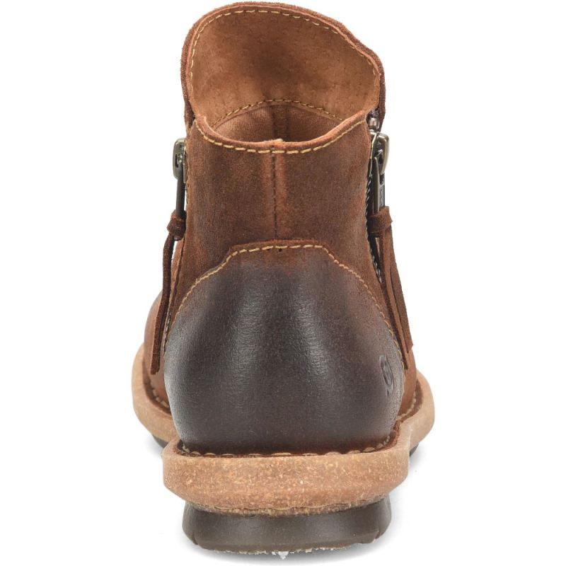 Born Women's Thia Boots - Glazed Ginger Distressed (Brown)