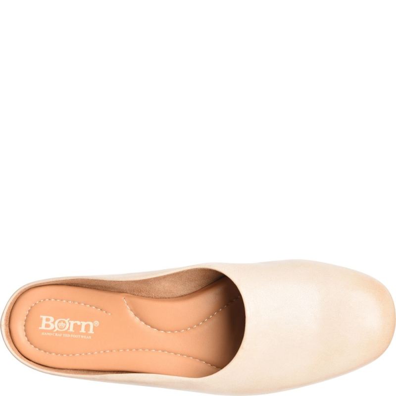 Born Women's Bryar Flats - Natural Nude (White)