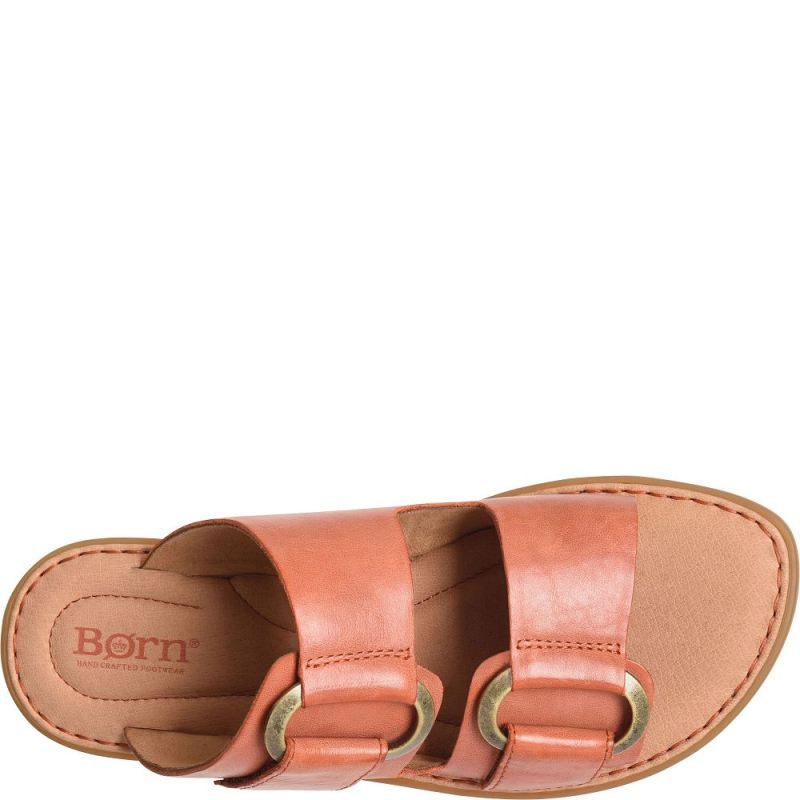 Born Women's Marston Sandals - Orange Papaya (Orange)