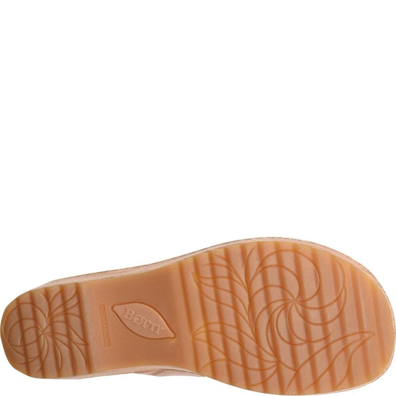 Born Women's Andy Clogs - Luggage (Brown)