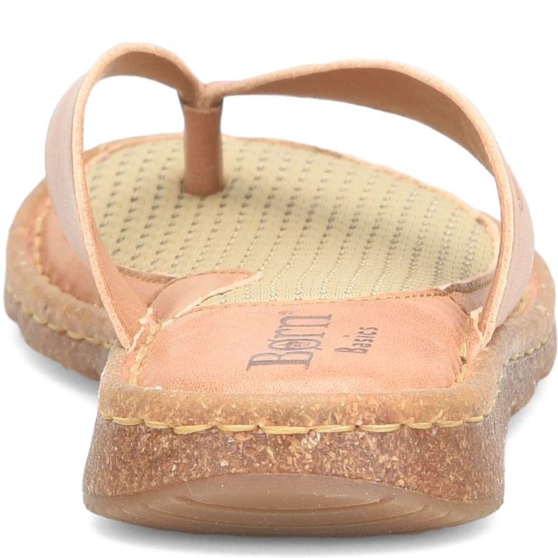 Born Women's Bora Basic Sandals - Natural Rabbit Paw (Tan)