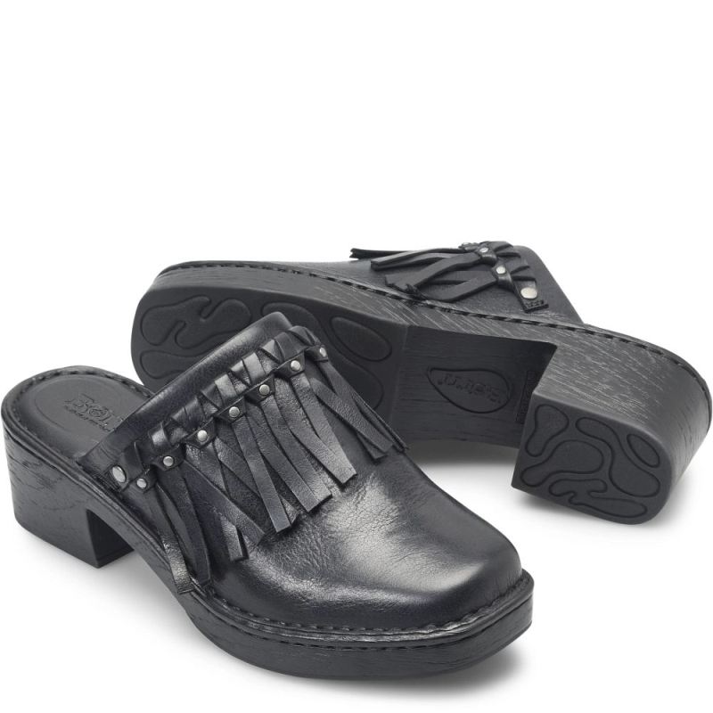 Born Women's Harmony Clogs - Black