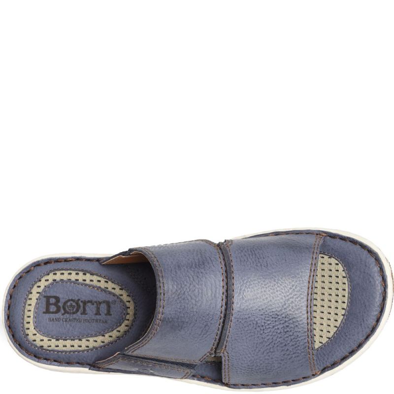 Born Men's Flores Sandals - Navy universe (Blue)