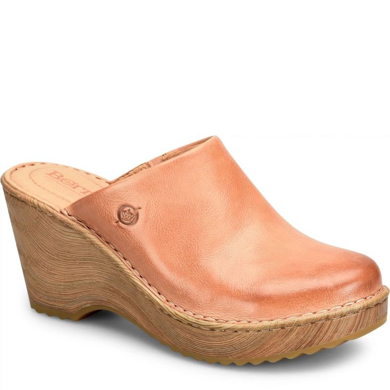 Born Women's Natalie Clogs - Natural (Tan)