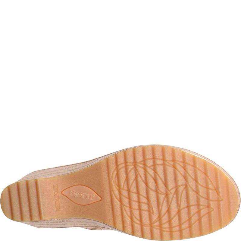 Born Women's Natalie Clogs - Natural (Tan)