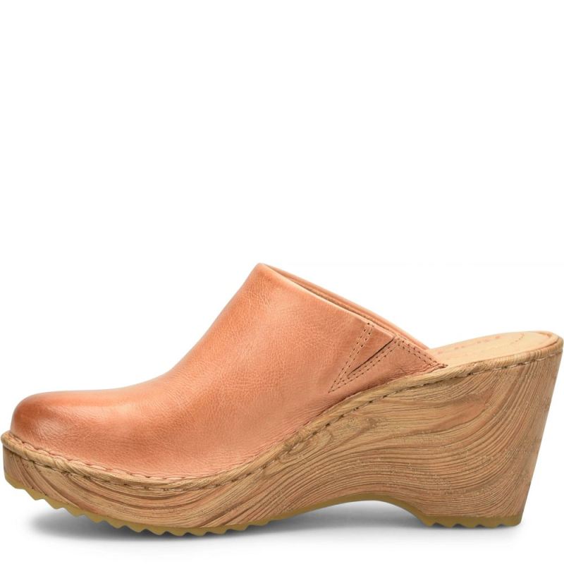 Born Women's Natalie Clogs - Natural (Tan)