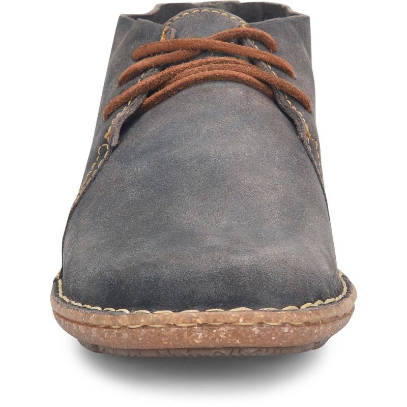 Born Men's Nash Boots - Dark Concrete Distressed (Grey)