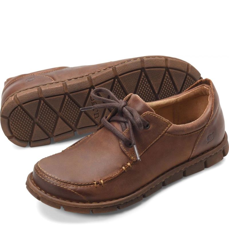 Born Men's Joel Slip-Ons & Lace-Ups - Etiope Oiled Distressed (B - Click Image to Close