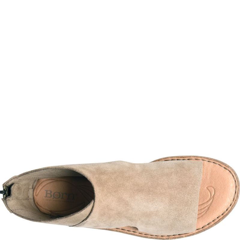 Born Women's Maren Sandals - Taupe Suede (Tan)