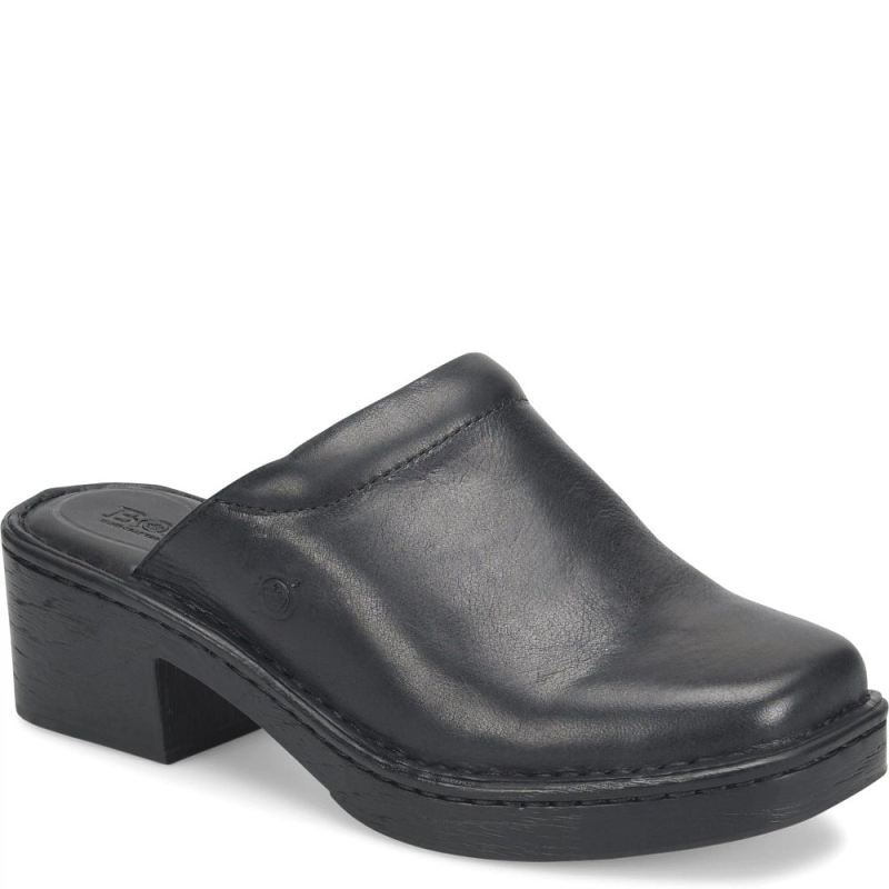 Born Women's Hilary Clogs - Black