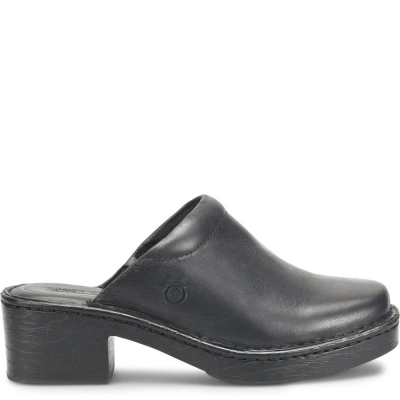 Born Women's Hilary Clogs - Black