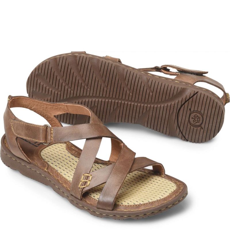 Born Women's Trinidad Basic Sandals - Sunset (Brown)