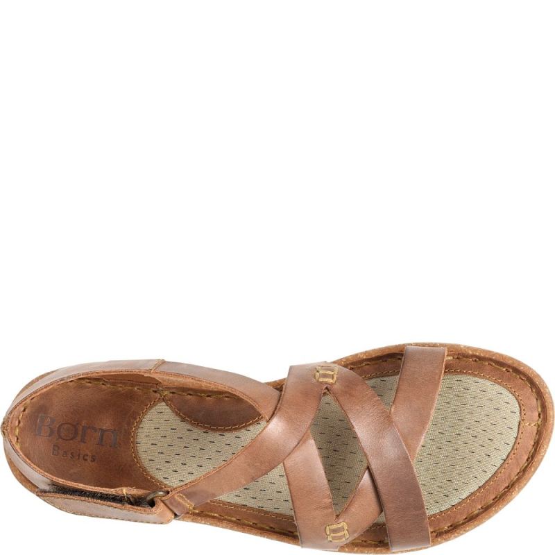 Born Women's Trinidad Basic Sandals - Sunset (Brown)