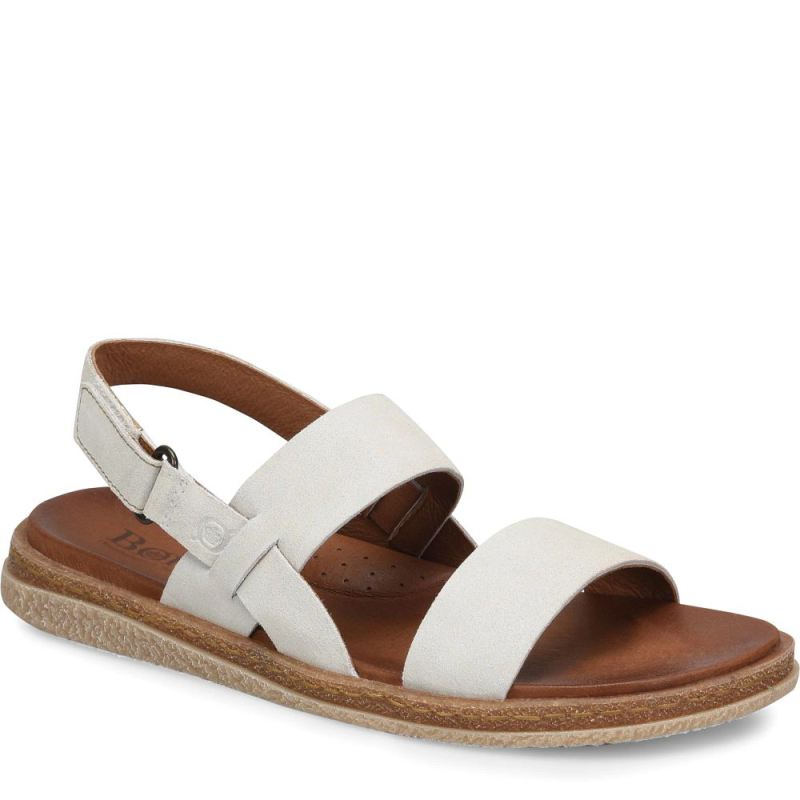 Born Women's Cadyn Sandals - Light Fog Suede (Grey)