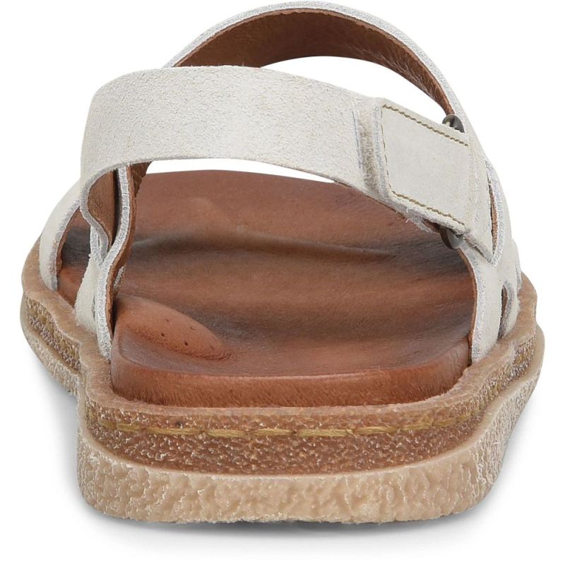 Born Women's Cadyn Sandals - Light Fog Suede (Grey)