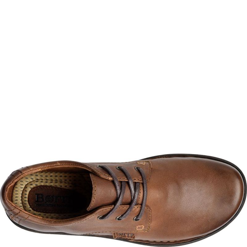 Born Men's Soledad Slip-Ons & Lace-Ups - Dark Avana (Brown)