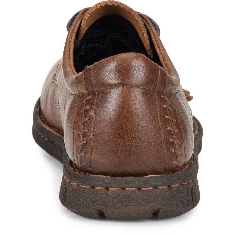 Born Men's Soledad Slip-Ons & Lace-Ups - Dark Avana (Brown)