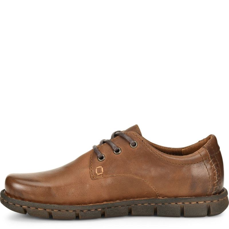 Born Men's Soledad Slip-Ons & Lace-Ups - Dark Avana (Brown)