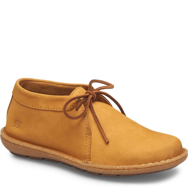 Born Women's Nuala Boots - Yellow Nubuck (Yellow)