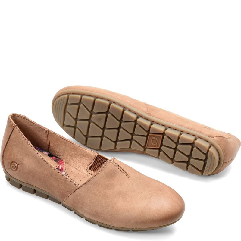 Born Women's Sebra Flats - Biscotto (Tan)