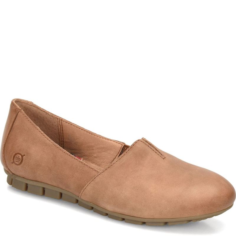 Born Women's Sebra Flats - Biscotto (Tan)