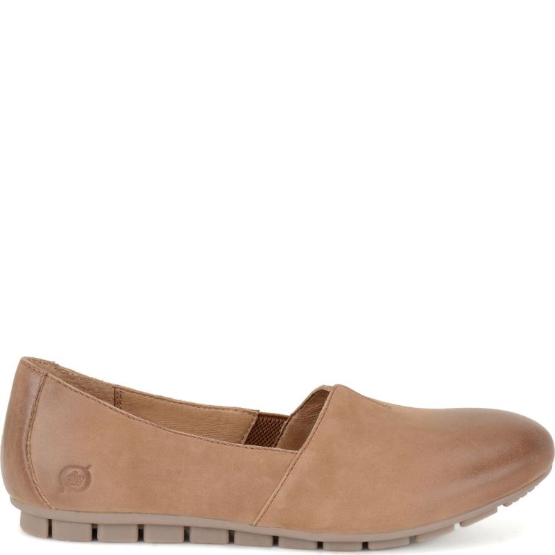 Born Women's Sebra Flats - Biscotto (Tan)