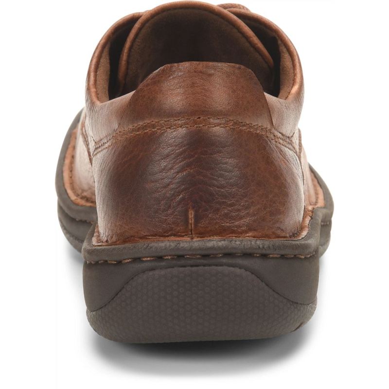 Born Men's Hutchins III Slip-Ons & Lace-Ups - Dark Tan Whiskey (