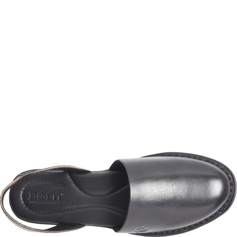 Born Women's Leif Slip-Ons & Lace-Ups - Black