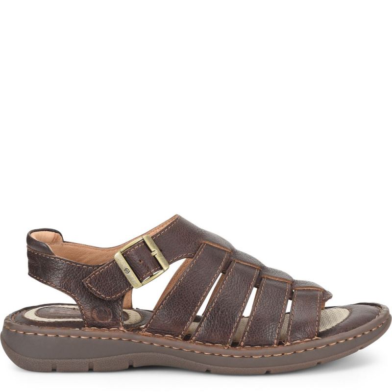 Born Men's Wichita Sandals - Brown Walrus (Brown)